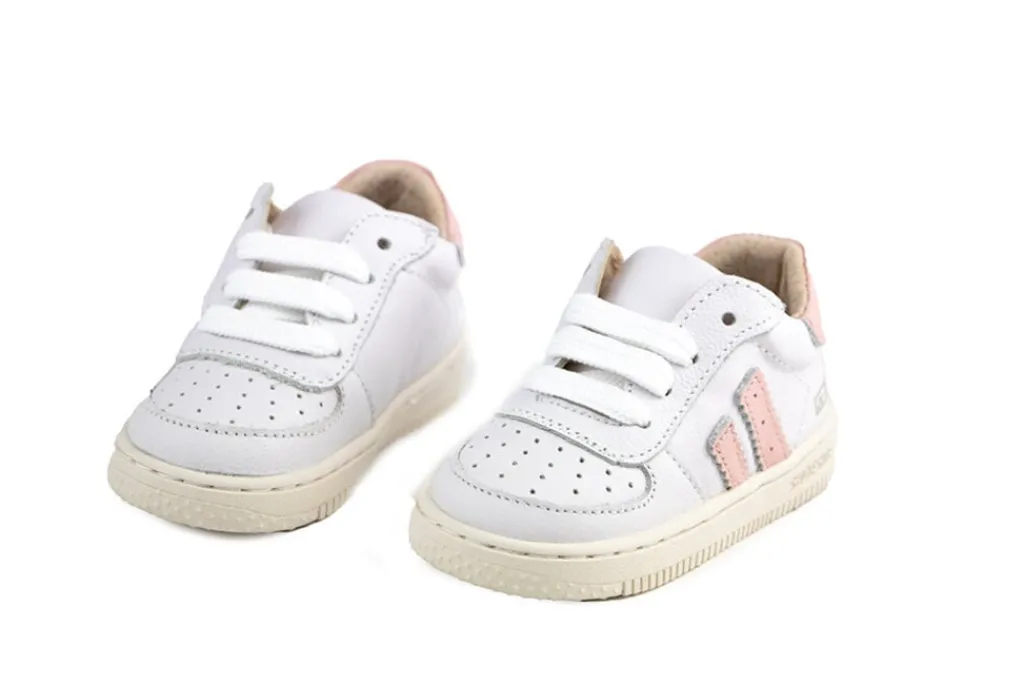 Babyschoenen Meisjes^Shoesme Extreme Flex Sneaker White Pink
