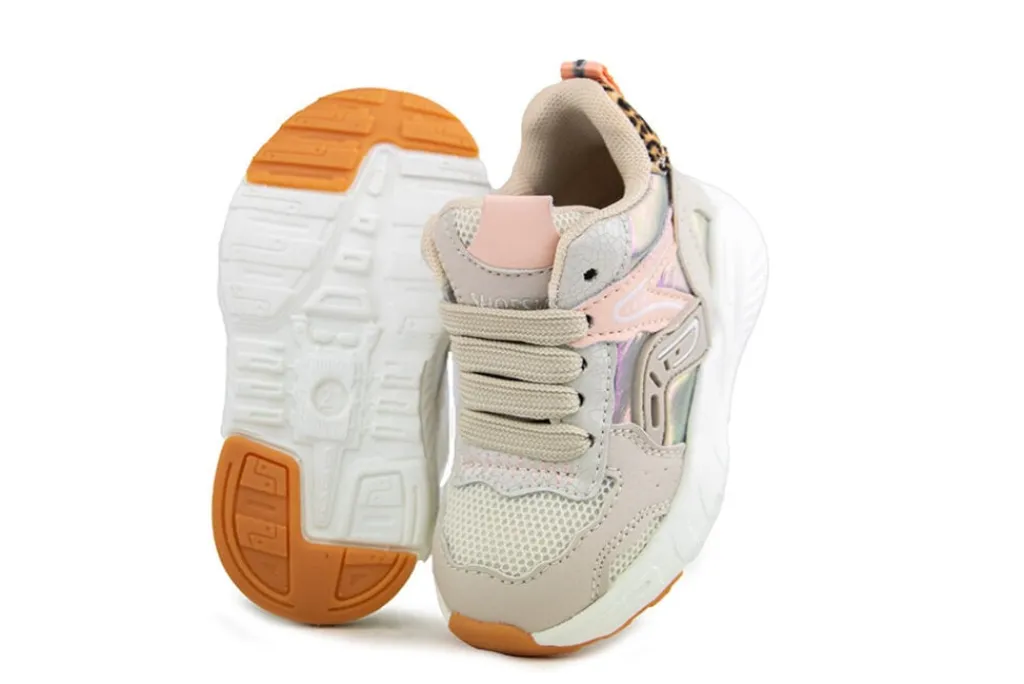 Sneakers^Shoesme Light Weight Sneaker Beige Animal
