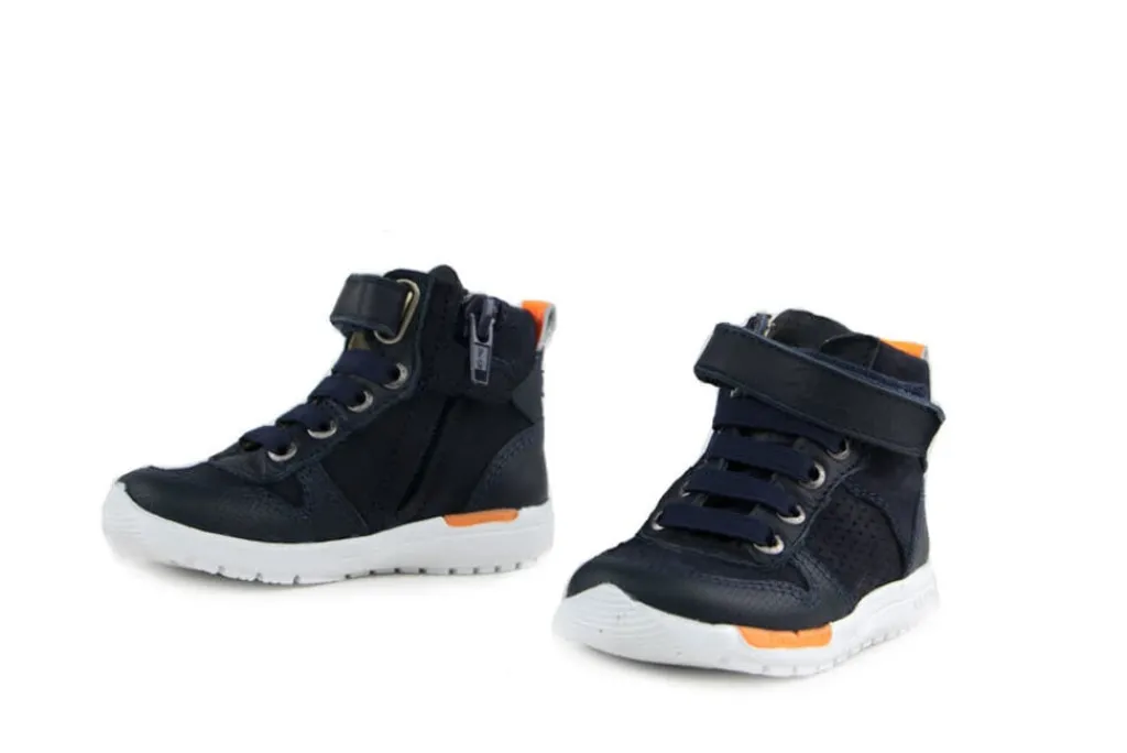 Sneakers^Shoesme Run Flex Sneakers Blauw
