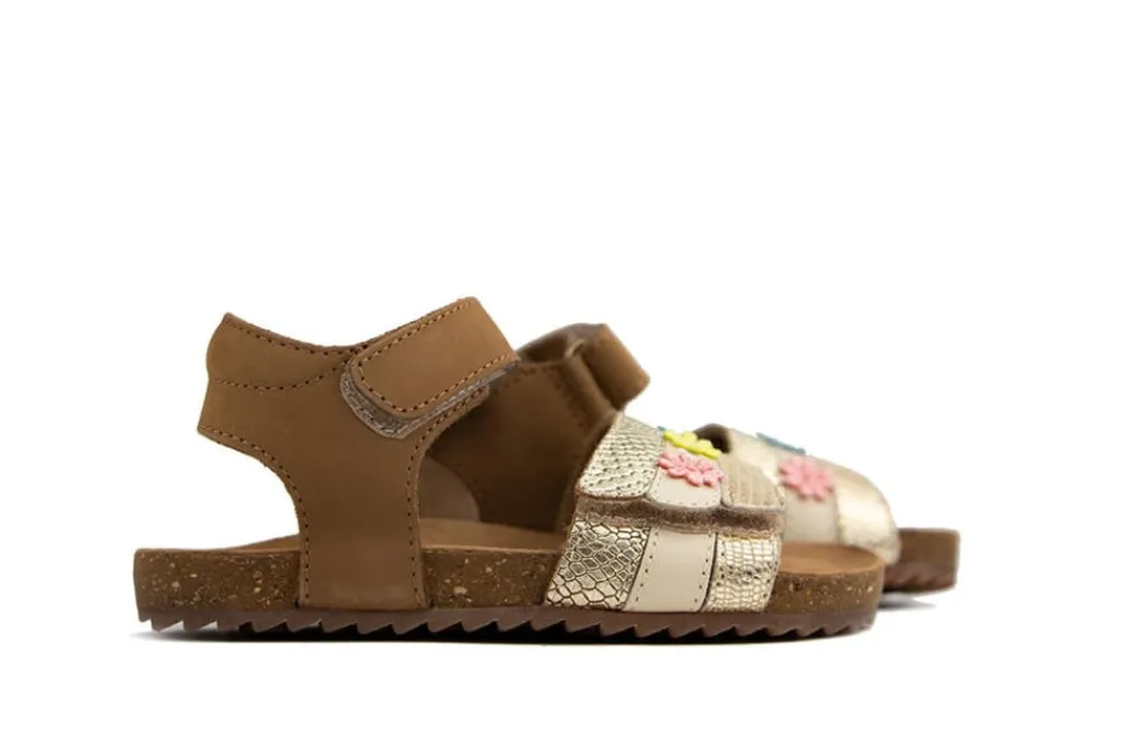 Sandalen | Sandalen En Slippers^Shoesme Sandaal Cognac Goud