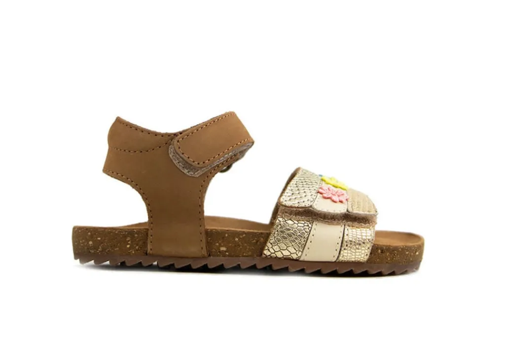 Sandalen | Sandalen En Slippers^Shoesme Sandaal Cognac Goud