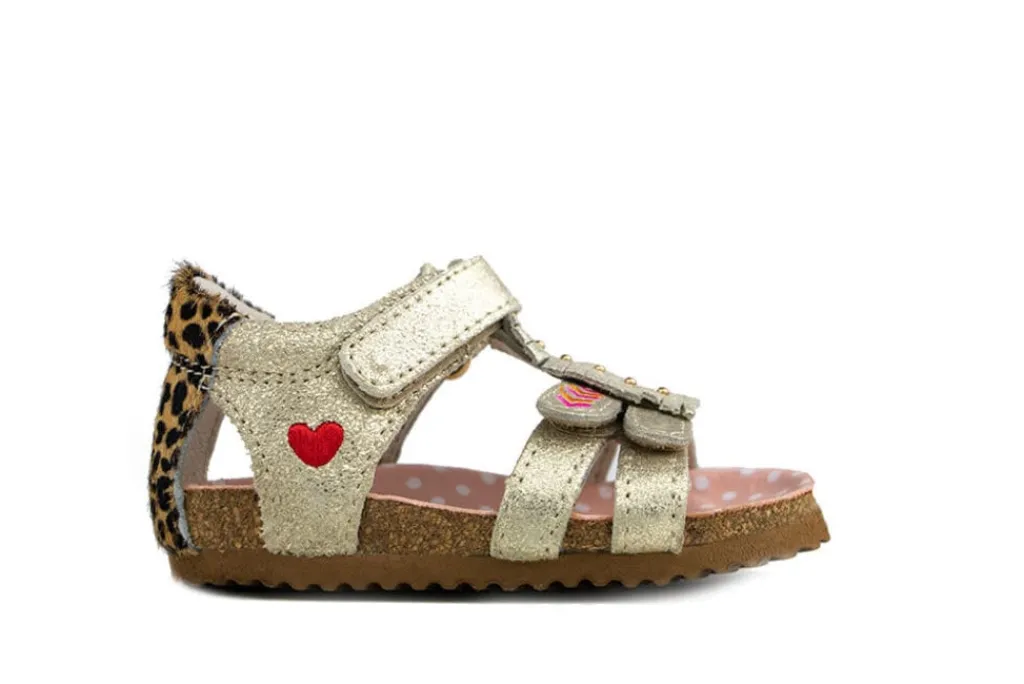 Sandalen | Sandalen En Slippers^Shoesme Sandaal Light Gold