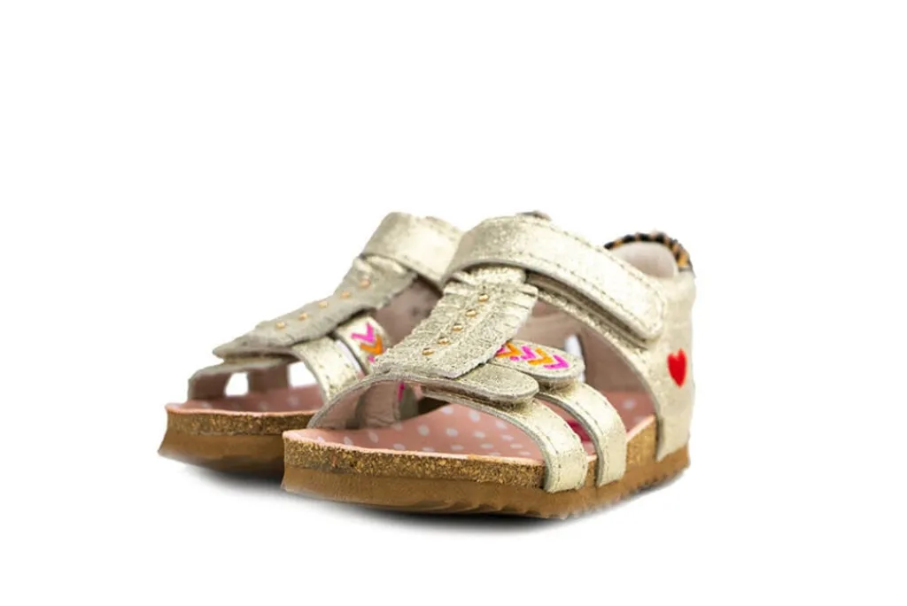 Sandalen | Sandalen En Slippers^Shoesme Sandaal Light Gold
