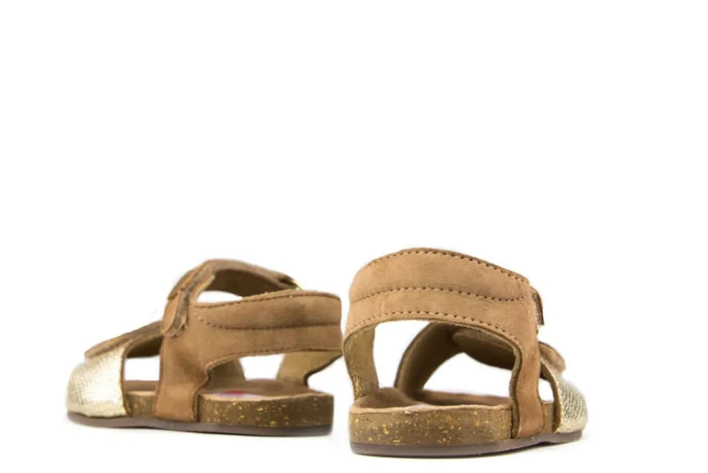 Sandalen | Sandalen En Slippers^Shoesme Sandaal Light Gold Cognac
