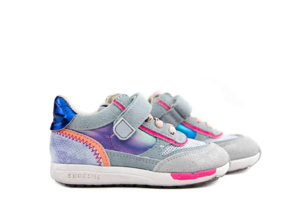 Sneakers^Shoesme Sneaker Runflex Grey Pink