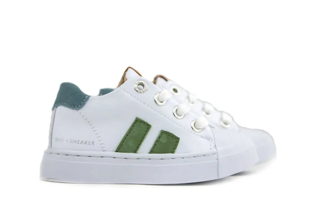 Sneakers^Shoesme Sneaker White Green