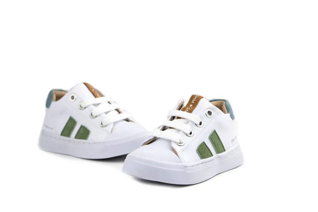 Sneakers^Shoesme Sneaker White Green