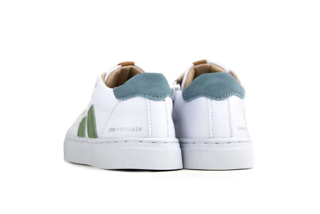 Sneakers^Shoesme Sneaker White Green