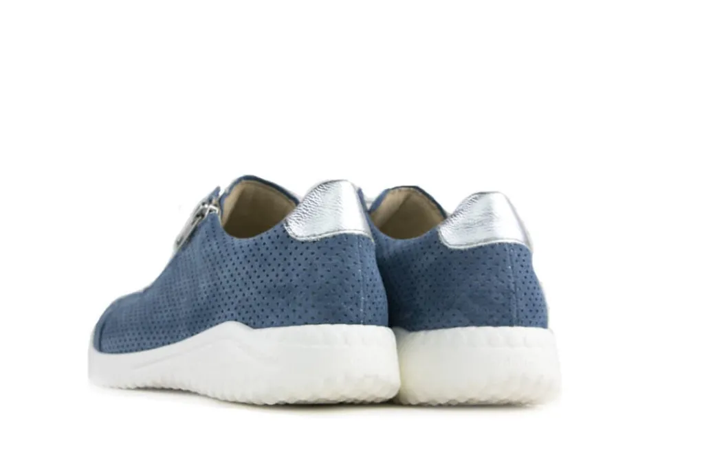 Sneakers | Wijdte H^Solidus Sneaker Hyle Jeans Silver
