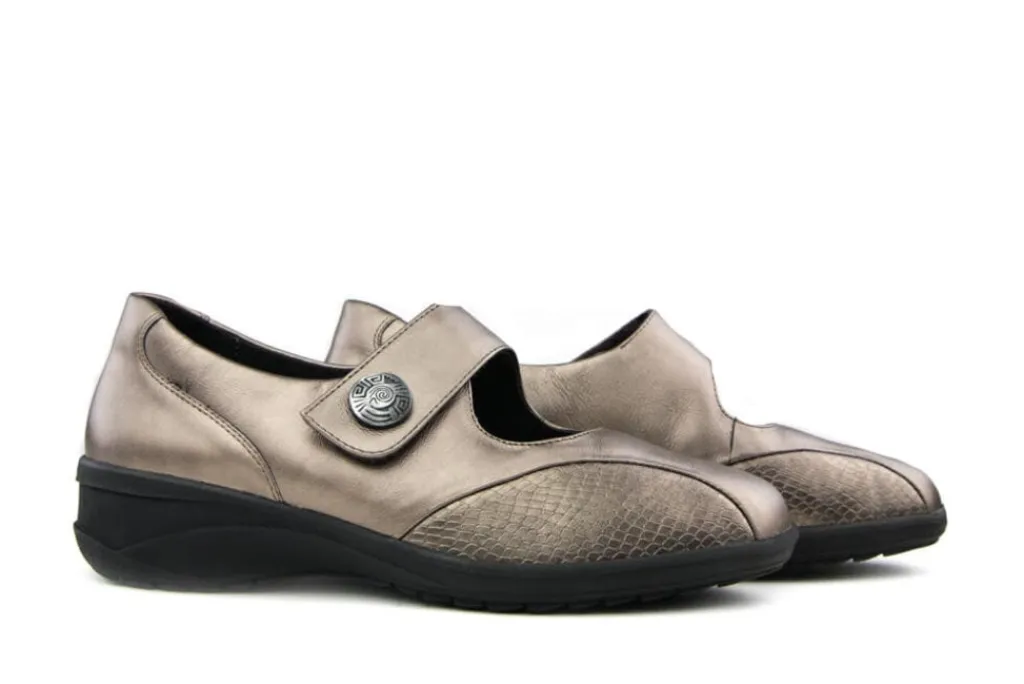 (klitten)bandschoenen | Wijdte K^Solidus Bandschoen Karo Brons K-leest