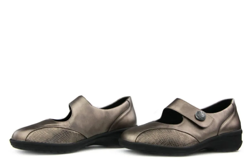 (klitten)bandschoenen | Wijdte K^Solidus Bandschoen Karo Brons K-leest