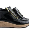 Sneakers | Wijdte K^Solidus Hoge Sneaker Karma Schwarz Lack