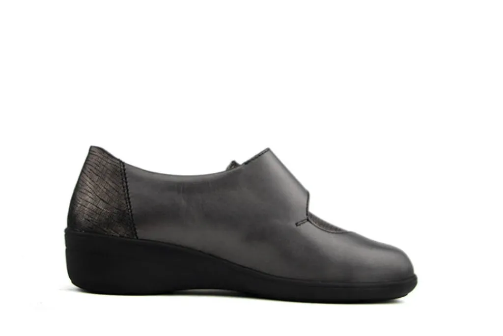 (klitten)bandschoenen | Wijdte J^Solidus Klittenband Hedda Anthrazit Canapa J