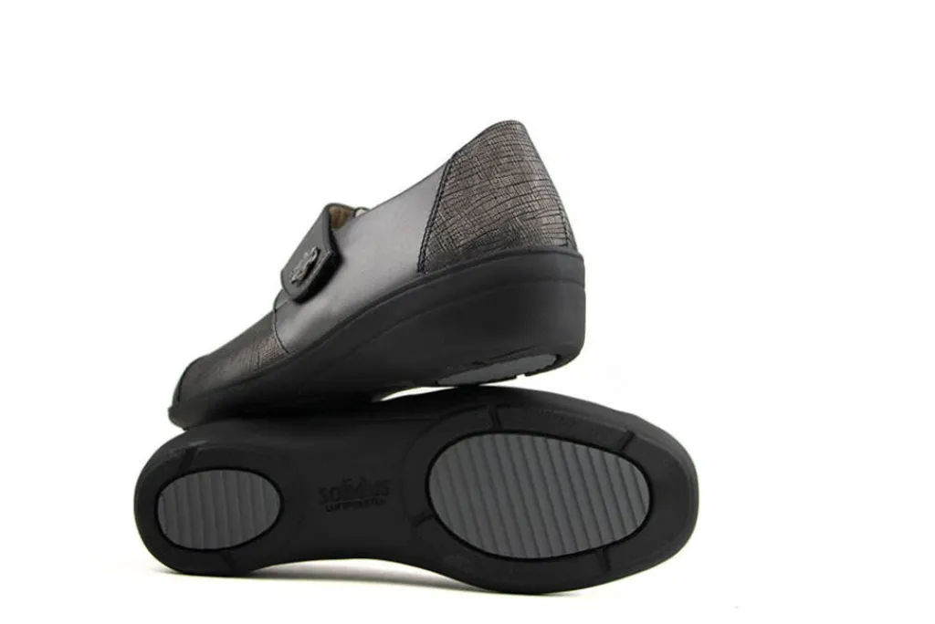 (klitten)bandschoenen | Wijdte J^Solidus Klittenband Hedda Anthrazit Canapa J