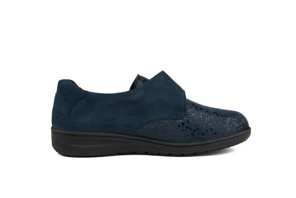(klitten)bandschoenen | Wijdte K^Solidus Klittenband Kate Astrato Nubuck Ocean