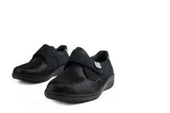 (klitten)bandschoenen | Wijdte K^Solidus Klittenband Kate Schwarz Perl