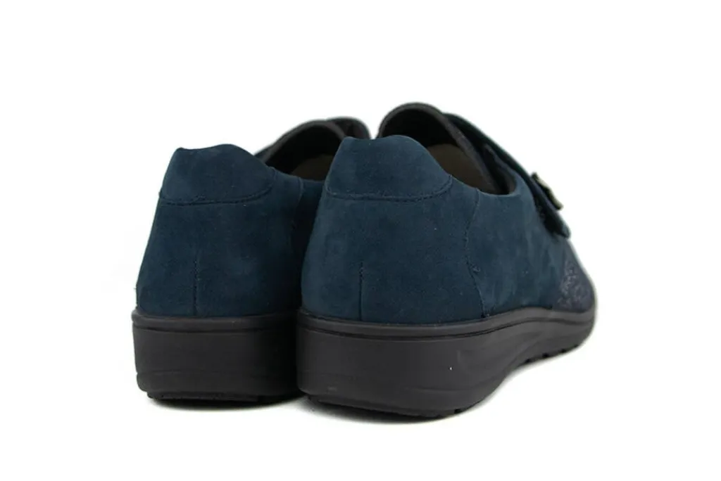 (klitten)bandschoenen | Wijdte K^Solidus Klittenband Kate Astrato Nubuck Ocean