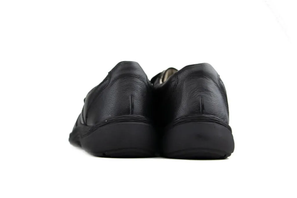 Klittenbandschoenen^Solidus Klittenband Natura Man Schwarz