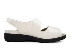 Sandalen En Slippers | Wijdte H^Solidus Sandaal Lia Cross Platino
