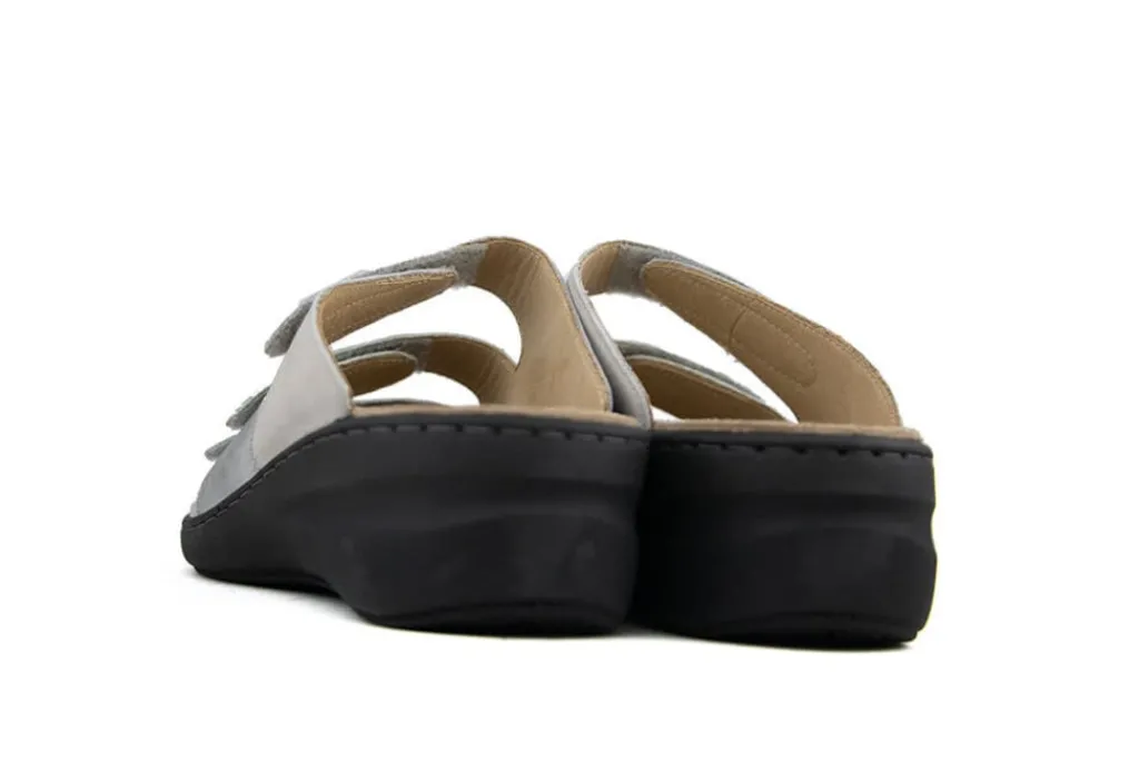 Sandalen En Slippers | Wijdte H^Solidus Slipper Crystal Grey Lino H