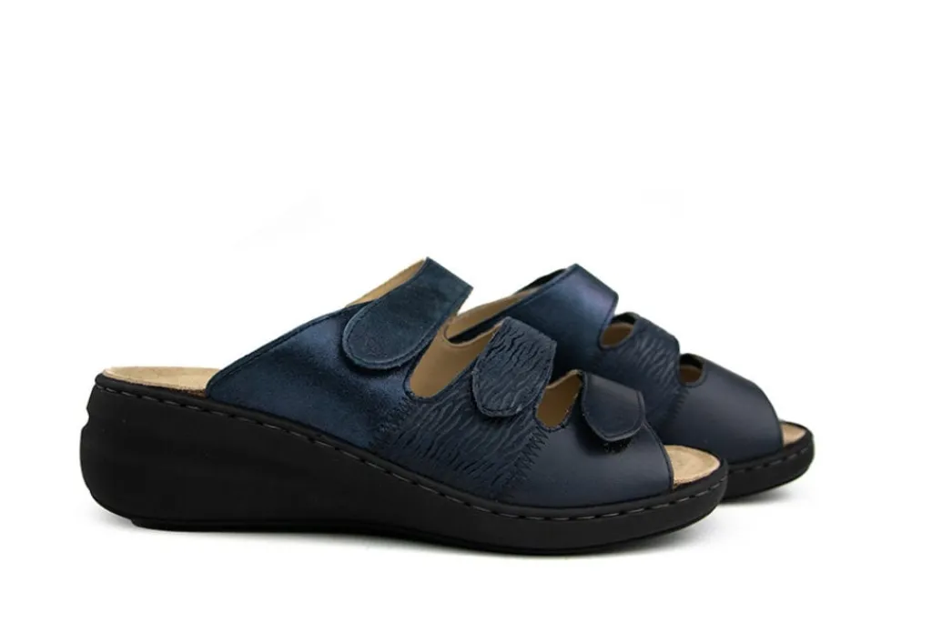 Sandalen En Slippers | Wijdte H^Solidus Slipper Spezial Saphir Ocean Multi