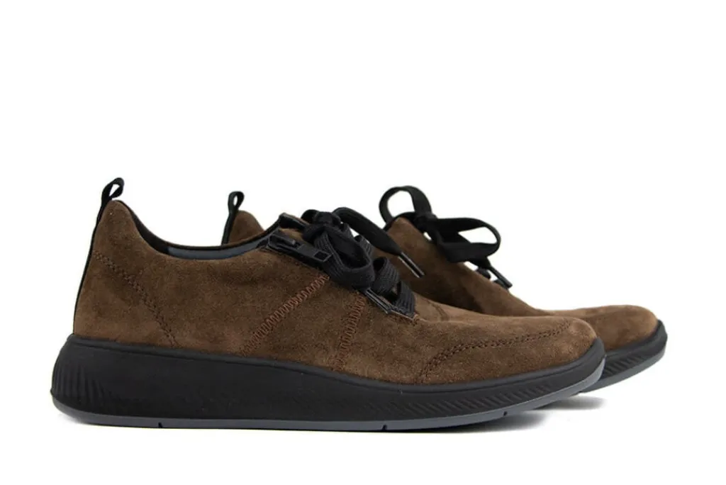 Sneakers | Wijdte H^Solidus Sneaker Halea Kaffee