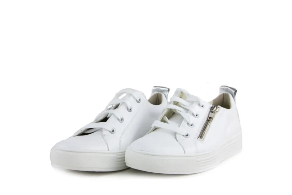 Sneakers | Wijdte H^Solidus Sneaker Hazel Weiss Silver H