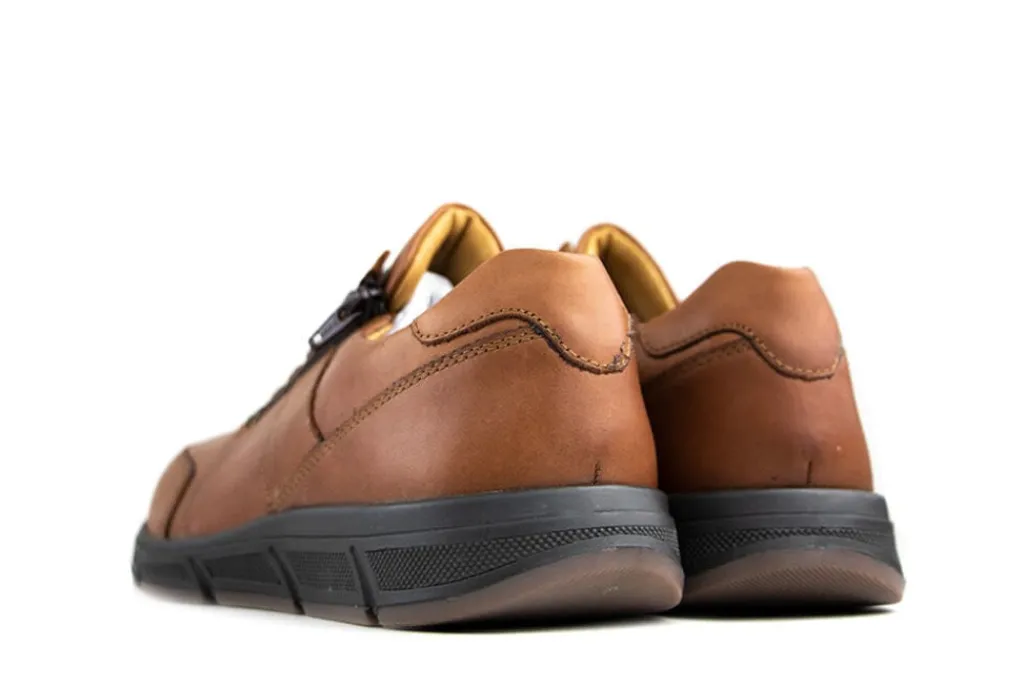 Veterschoenen^Solidus Veterschoen Kai Tartu Bruin K-leest