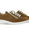 Veterschoenen | Wijdte K^Solidus Veterschoen Kate Bruin Nubuck