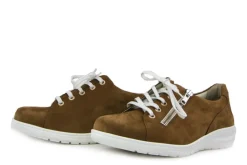 Veterschoenen | Wijdte K^Solidus Veterschoen Kate Bruin Nubuck