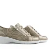 Veterschoenen | Wijdte J^Solidus Veterschoenen Taupe Hedda Fango Shape