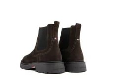 Chelsea Boots^Tommy Hilfiger Boots Comfort Suede Chelsea Dark Coffee