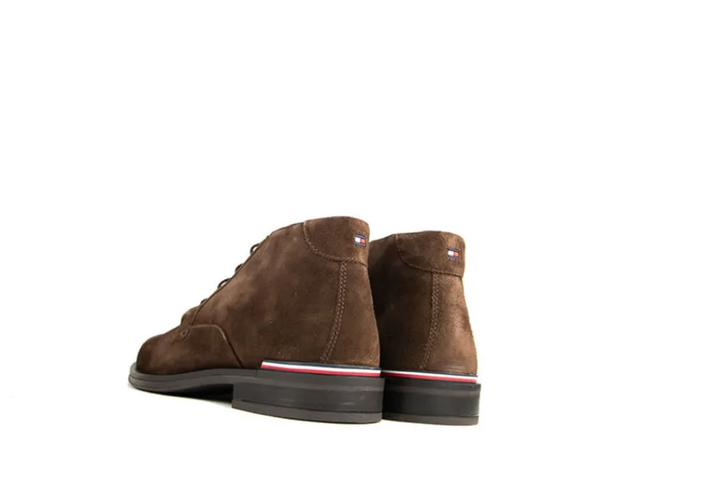 Veterboots En Bikerboot^Tommy Hilfiger Core Boot Cacoa
