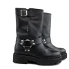Veterboots En Bikerboots^Tommy Hilfiger Jeans Urban Biker Boot Black