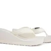 Slippers | Sandalen En Slippers^Tommy Hilfiger Stripes Wedge Beach Sandal Ivory