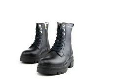 Veterboots En Bikerboots^Tommy Hilfiger Veterboots Bicolor Lace Up Black