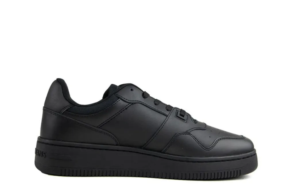 Sneakers^Tommy Hilfiger Jeans Retro Basket Sneaker Black