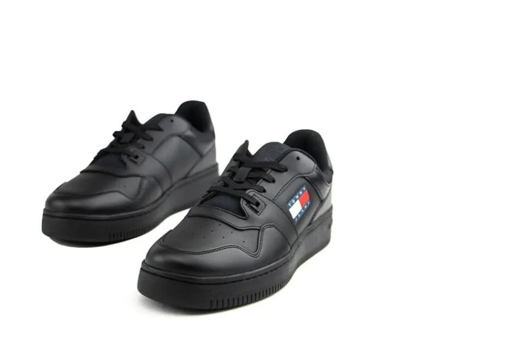 Sneakers^Tommy Hilfiger Jeans Retro Basket Sneaker Black