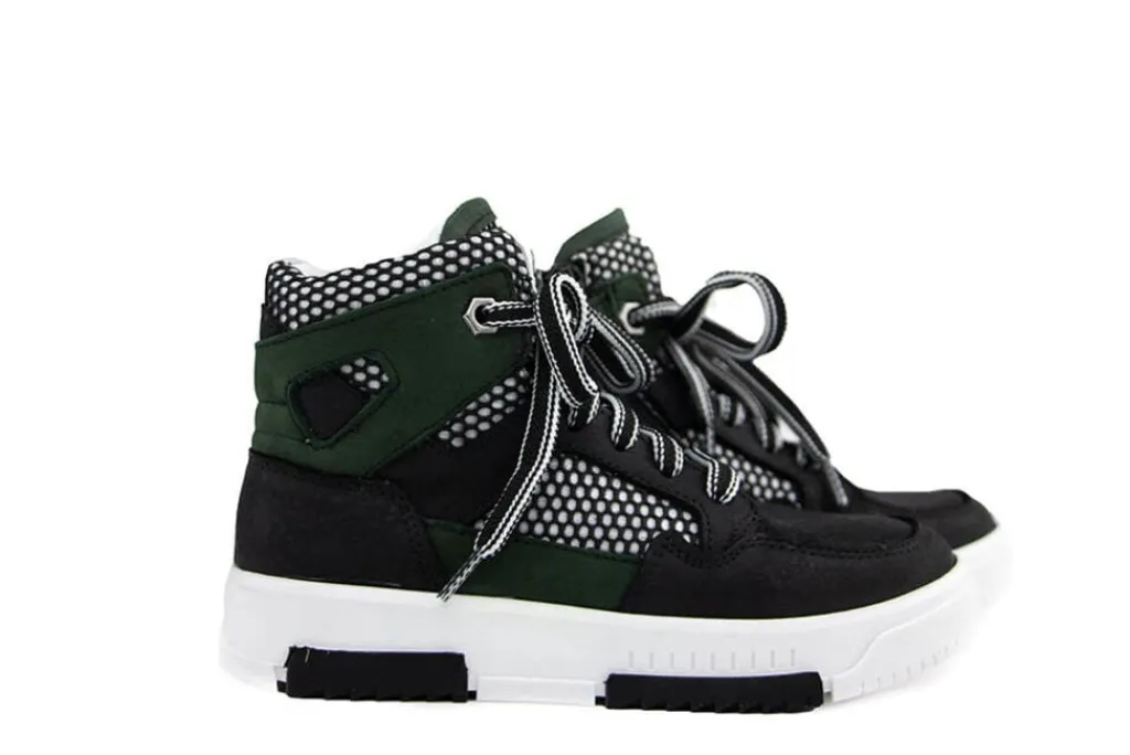 Sneakers^Trackstyle Hoge Sneaker Henny Hero Black