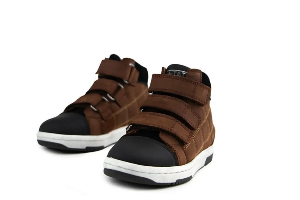 Sneakers^Trackstyle Klittenband Delano Dito Brown