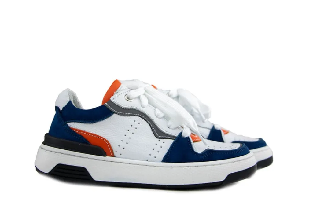 Sneakers^Trackstyle Sneaker Brent Bond Cobalt White