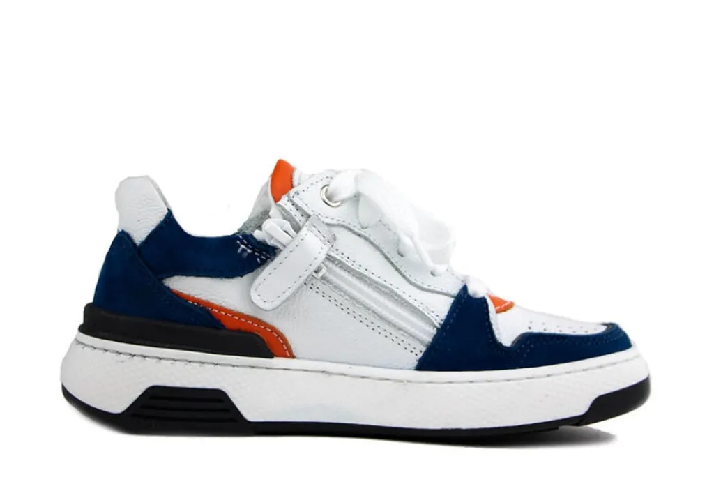 Sneakers^Trackstyle Sneaker Brent Bond Cobalt White