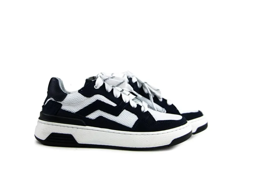 Sneakers^Trackstyle Sneaker Chris Chef Navy