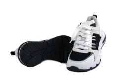 Sneakers^Trackstyle Sneaker Sef Splin Black White