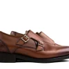 Gespschoenen | Nette Schoenen^Van Bommel Gespschoen Cognac Lizard