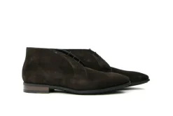 Hoge Veterschoenen | Nette Schoenen^Van Bommel Hoge Veterschoenen Bruin Sella 03.01