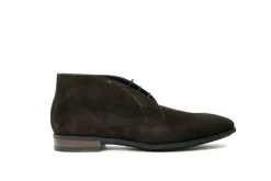 Hoge Veterschoenen | Nette Schoenen^Van Bommel Hoge Veterschoenen Bruin Sella 03.01