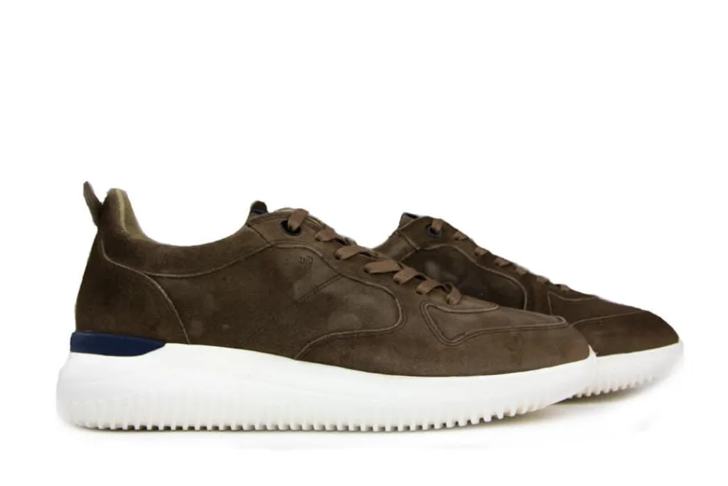 Sneakers^Van Bommel Sneaker Cognac Suede