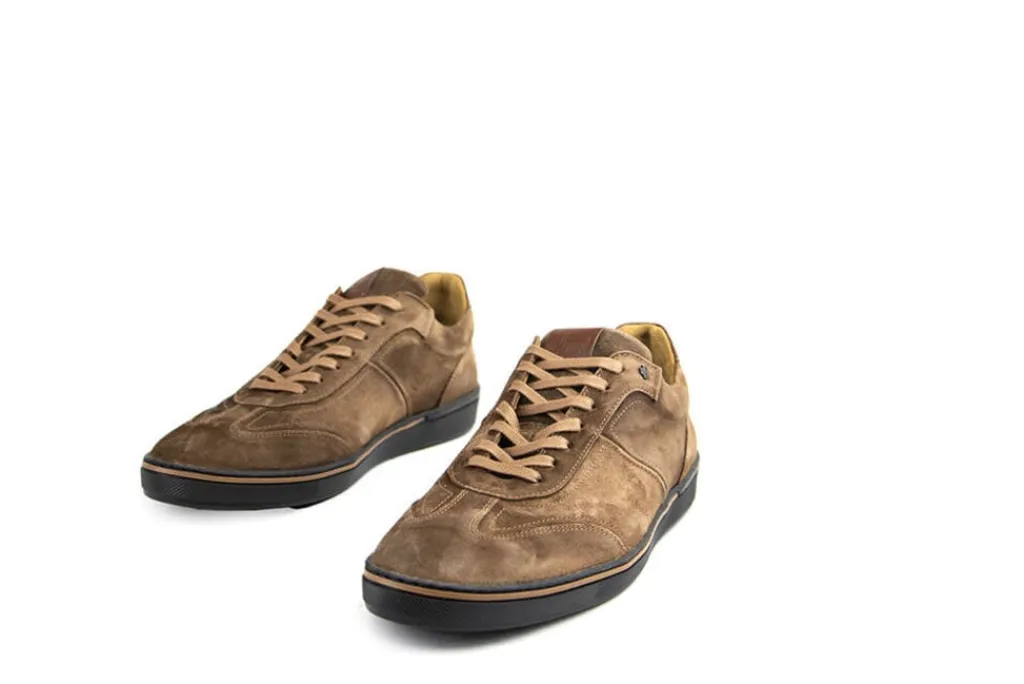 Sneakers^Van Bommel Sneakers Bora 01.18 Cognac