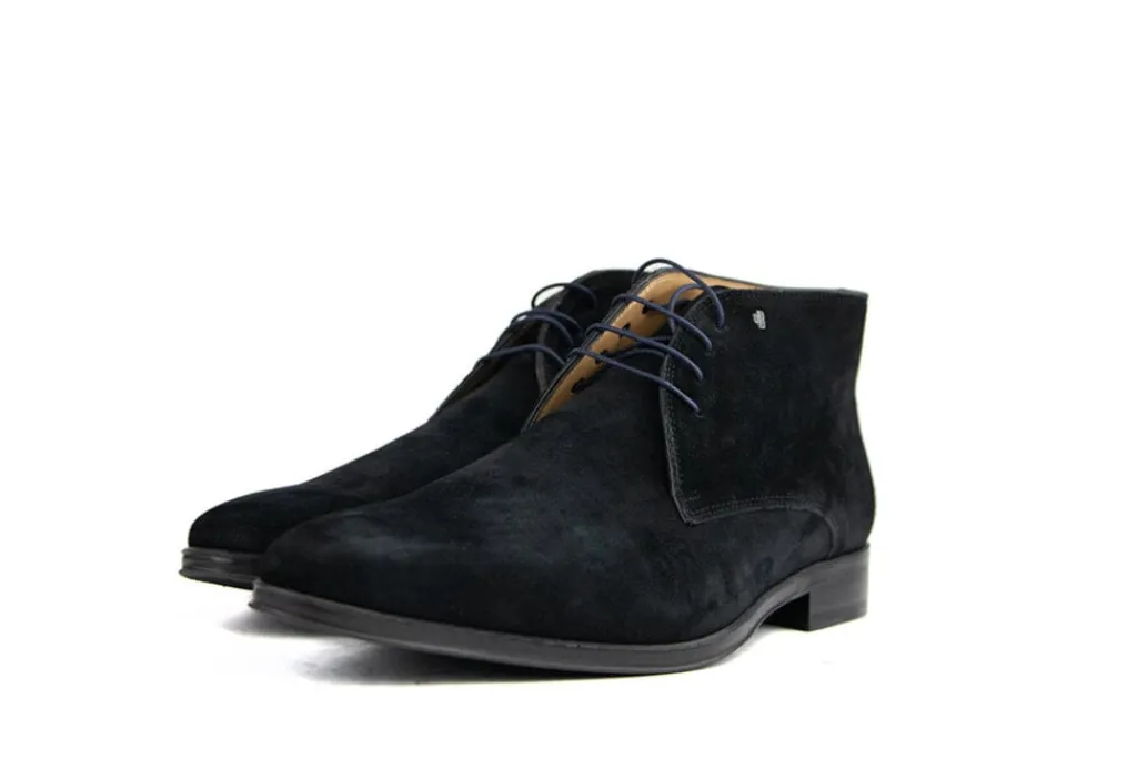 Hoge Veterschoenen | Nette Schoenen^Van Bommel Veterschoen Raffa 05.03 Zwart